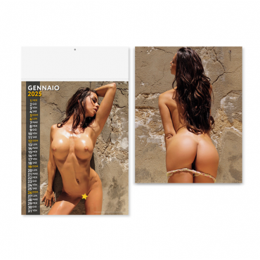 Calendario nudo lato b