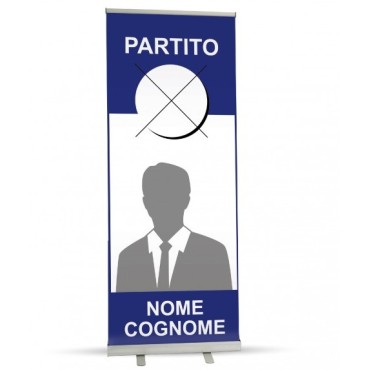 Roll-up Bifacciale elettorale