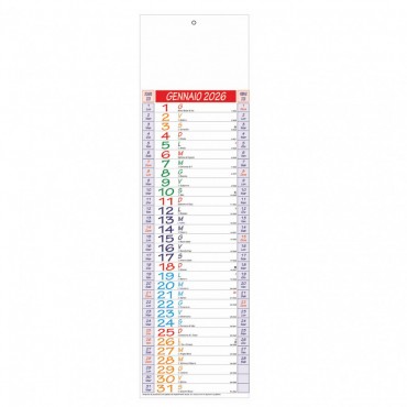 Calendario Olandese Silhouette